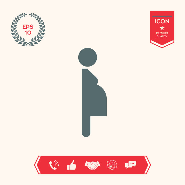 孕妇图标图片下载