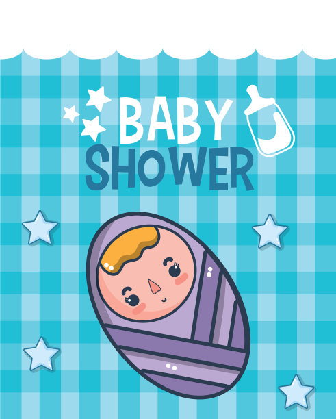 婴儿洗澡卡图片下载