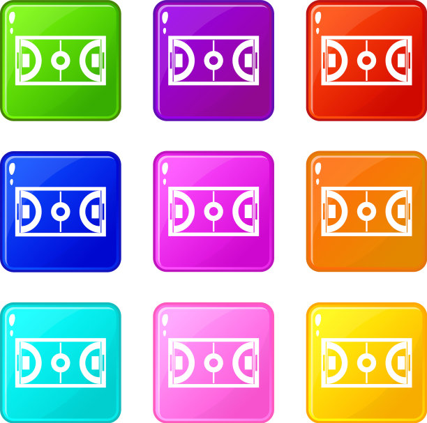 五人制或室内足球场9套图片下载