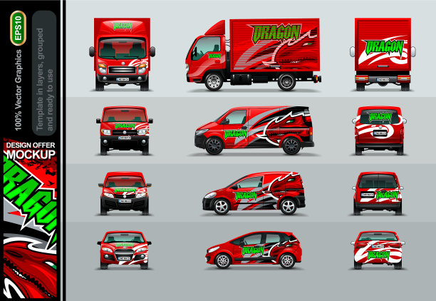 龙头在抽象的构图布局中图片下载