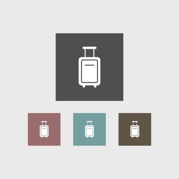 手提箱图标简单图片下载