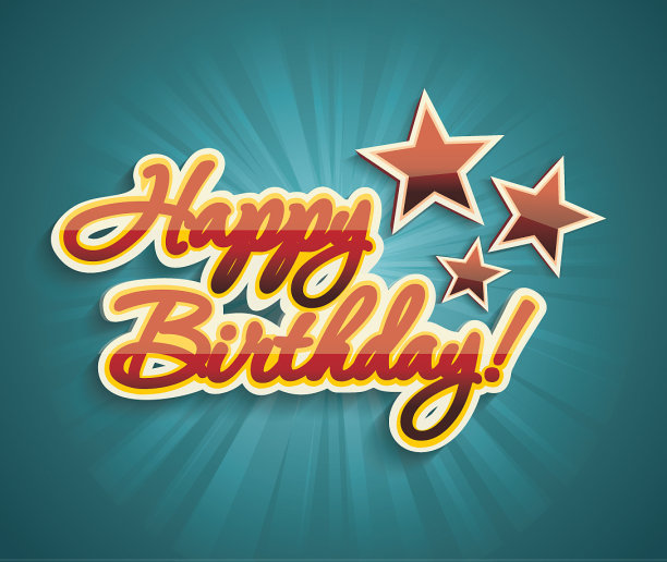 生日快乐的背景图片下载