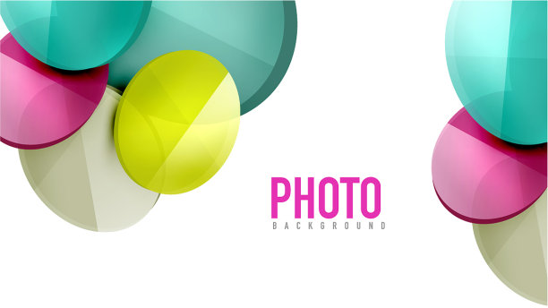 现代几何呈现背景图片下载