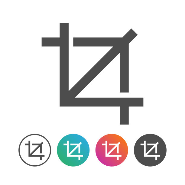 简单的肖像图标符号设计集图片下载