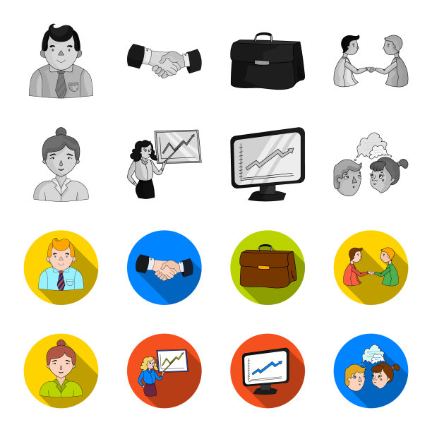 商业女性成长图表头脑风暴图片下载