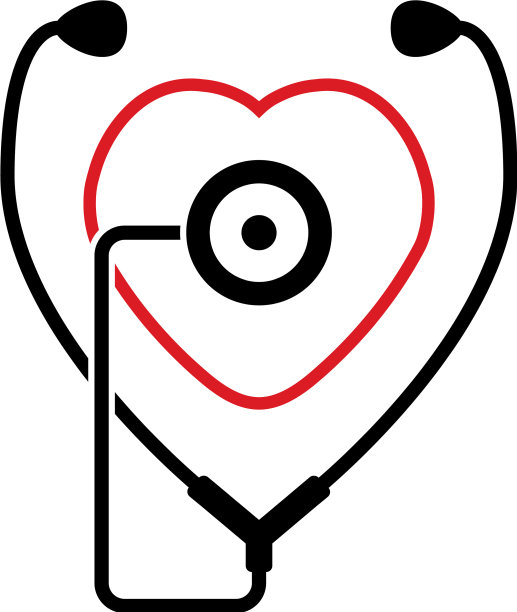 医用听诊器符号图片下载