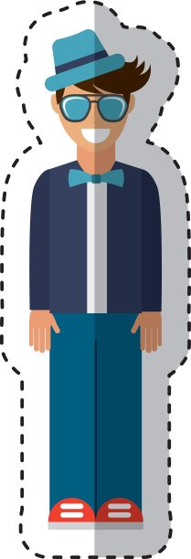 年轻人性格潮人风格图片下载