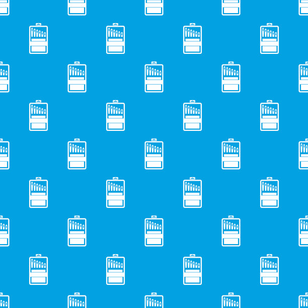 套针蓝无缝图案图片下载