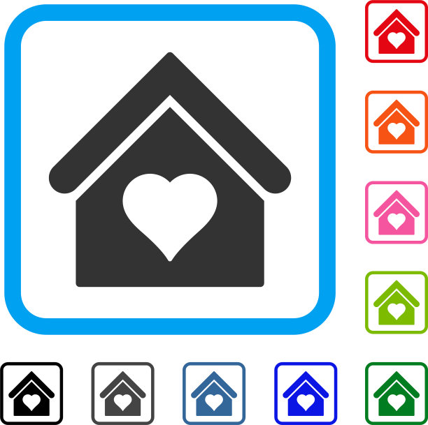 爱屋相框图标图片下载