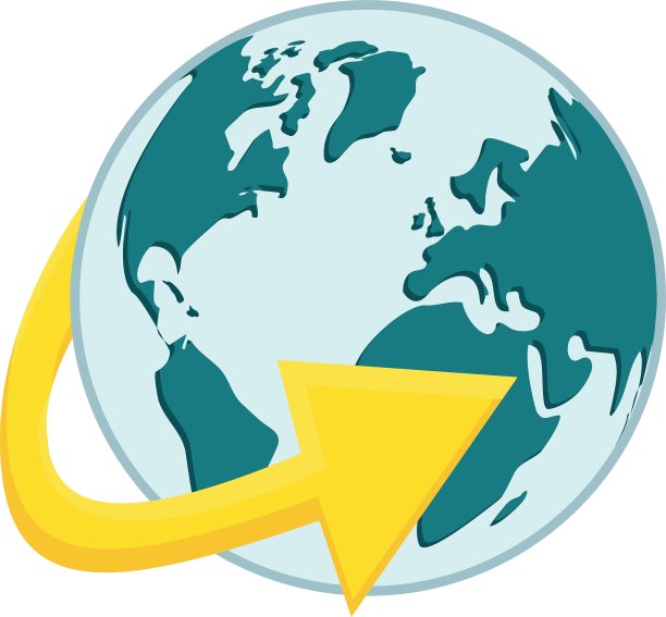 全球连接网络形象设计图片下载