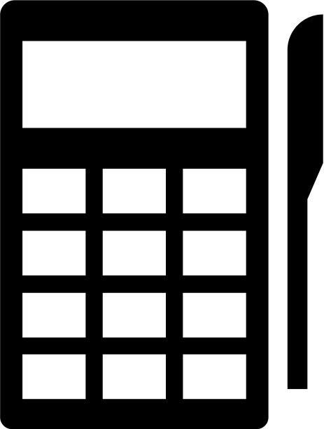 POS终端支付扁平图标图片下载