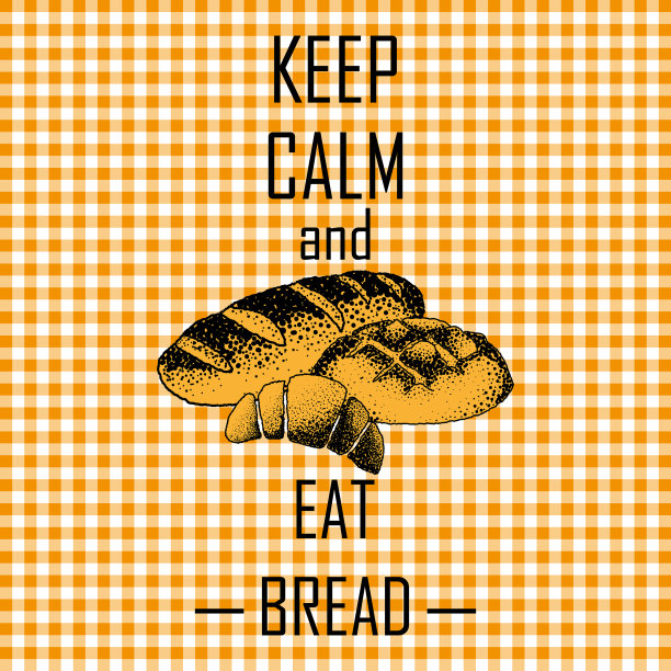 背景上有橙色的桌布图案图片下载