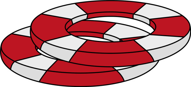 救生员浮动图标图片下载