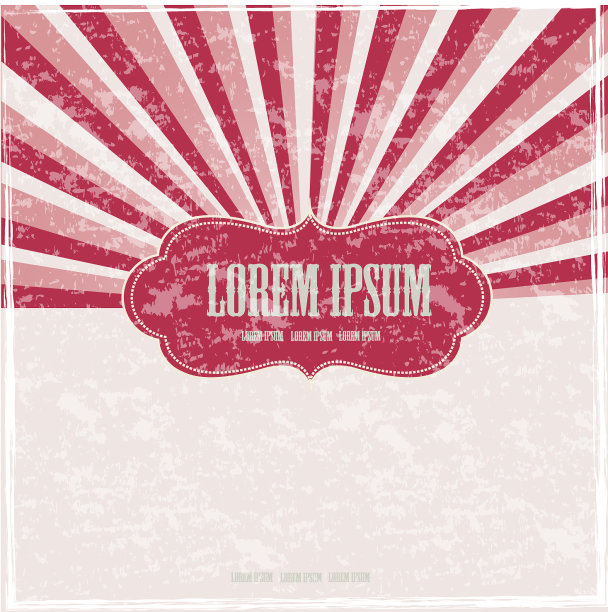 复古抽象的太阳爆发背景图片下载