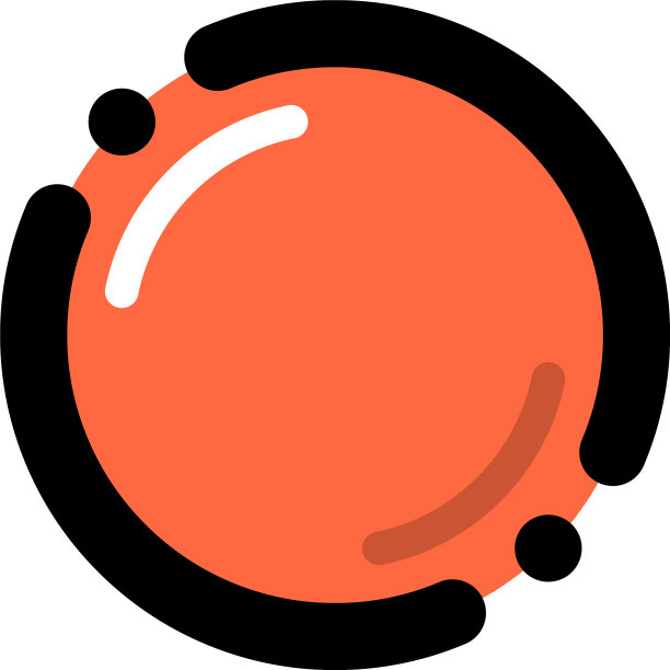 红色空白按钮与眩光和阴影图片下载