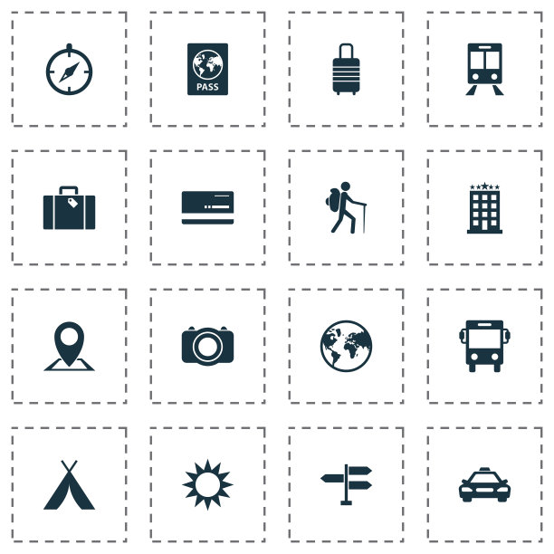 探索图标集合的建筑图片下载