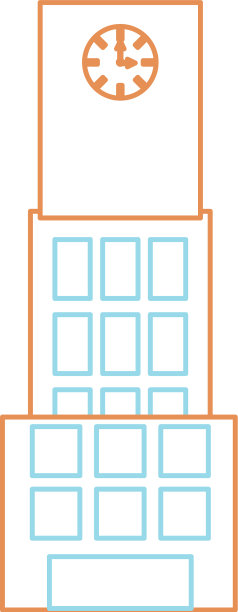 城市建筑图标图片下载