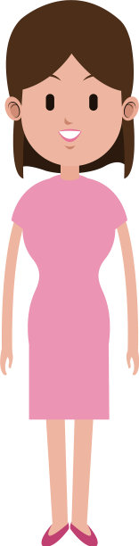 女人卡通图标图片下载