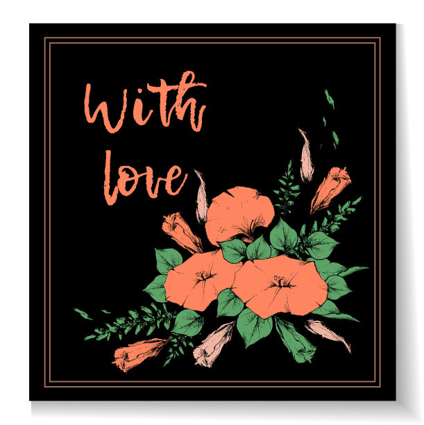 复古复古的明信片或名片图片下载