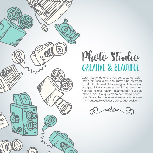 手绘照片卡手绘图片下载