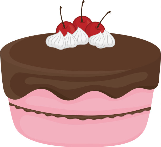 美味的生日蛋糕图片下载