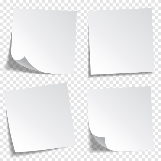 粘纸上的纸条用胶带和阴影隔开图片下载