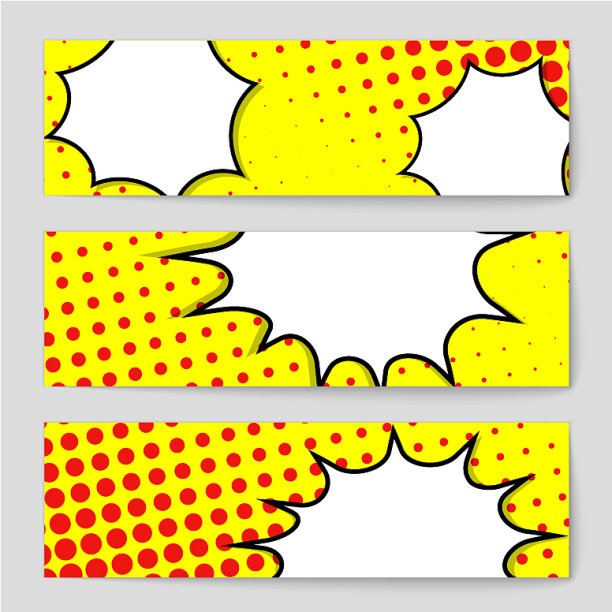 抽象创意概念漫画波普艺术图片下载