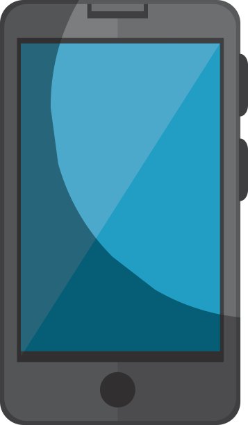 智能手机设备隔离图标图片下载