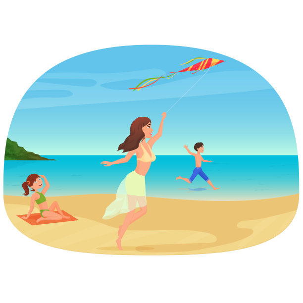 年轻的妈妈飞了起来图片下载