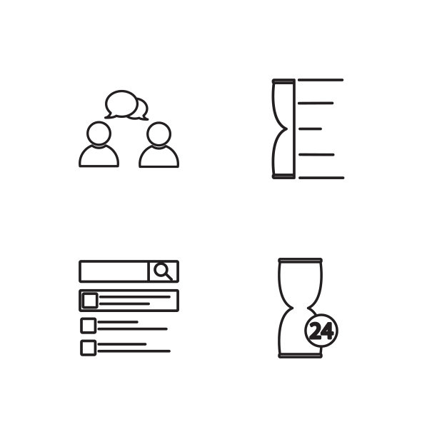 业务简单概述图标集图片下载