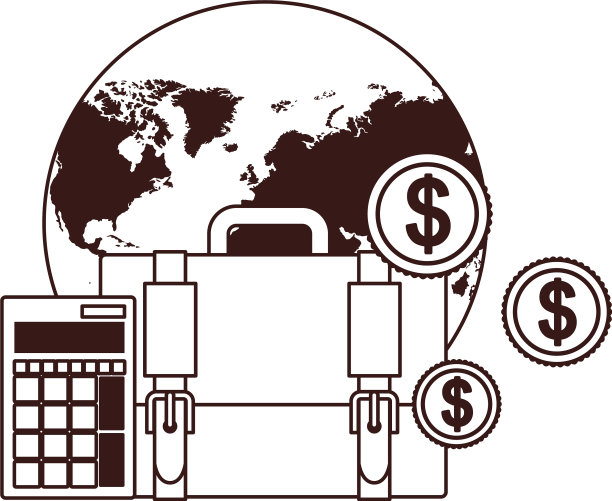 设置图标手提箱商人在白色图片下载