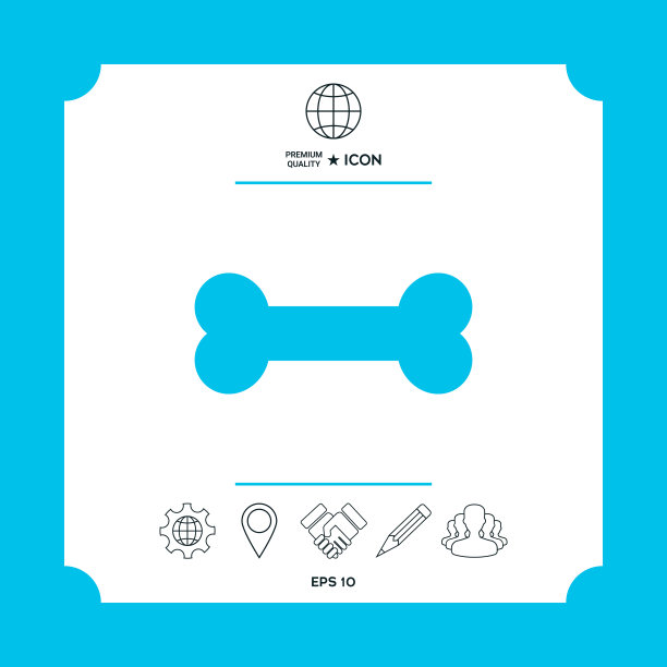骨标志图标图片下载