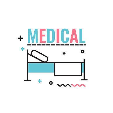 医院的病床上刻着字图片下载