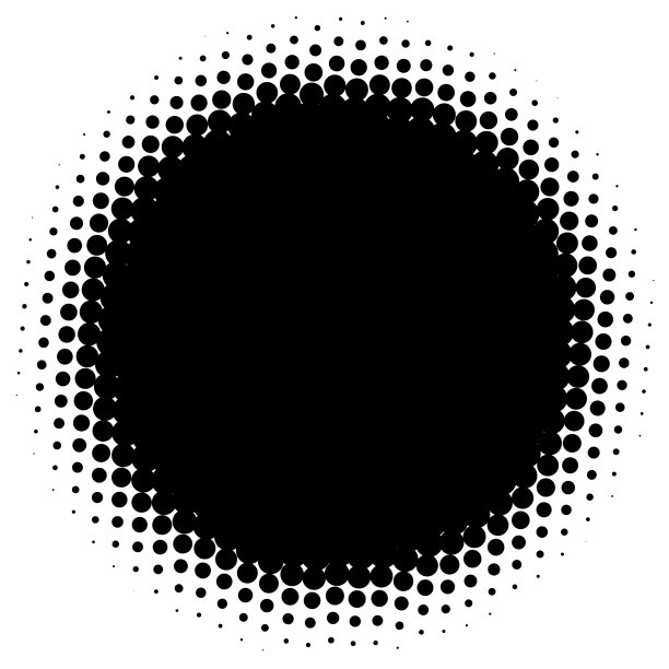 半色调元素抽象几何图形用图片下载