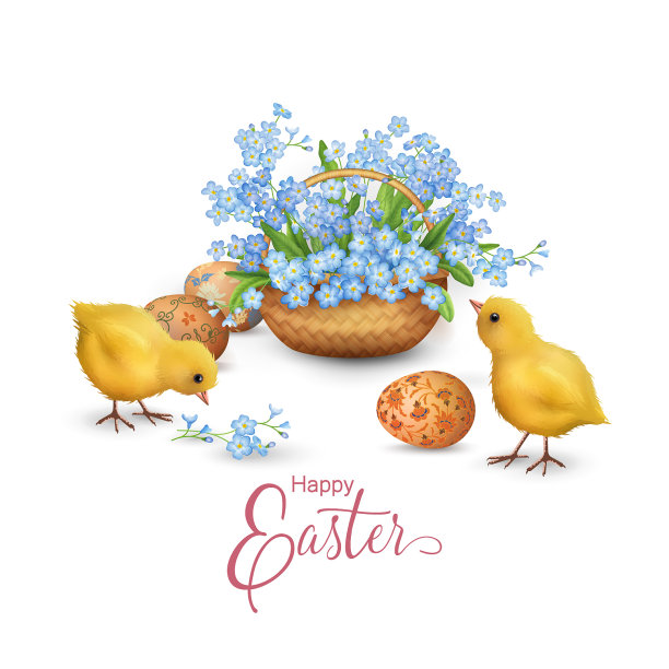 复活节快乐卡图片下载