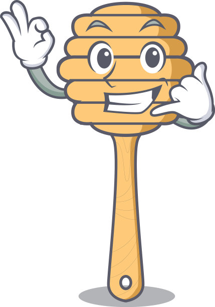 叫我蜂蜜匙吉祥物卡通图片下载