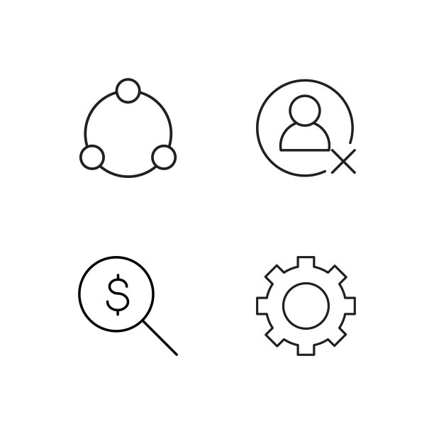 业务简单概述图标集图片下载