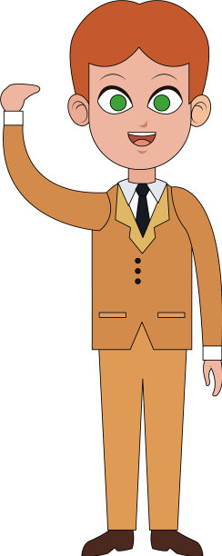 商人卡通图标图片下载