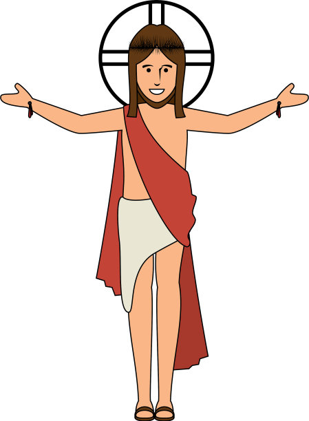 耶稣化身人物图标图片下载