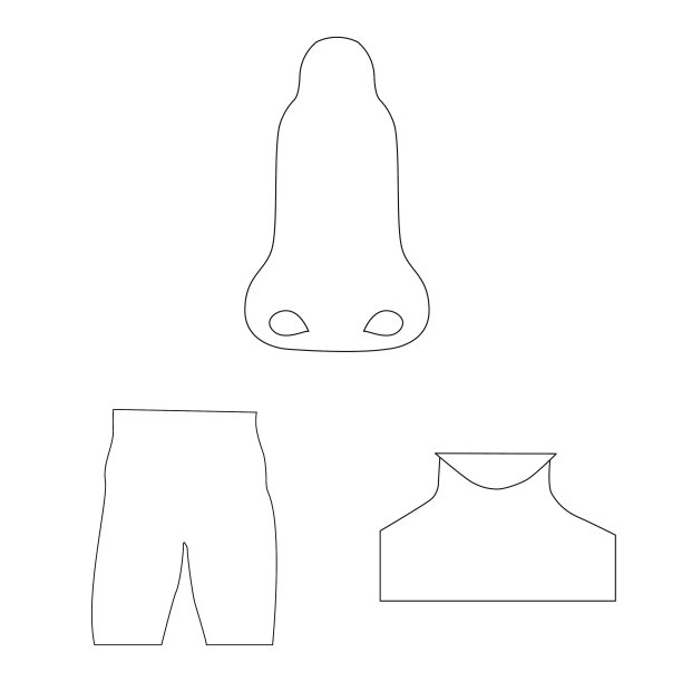 人和部分标志集图片下载