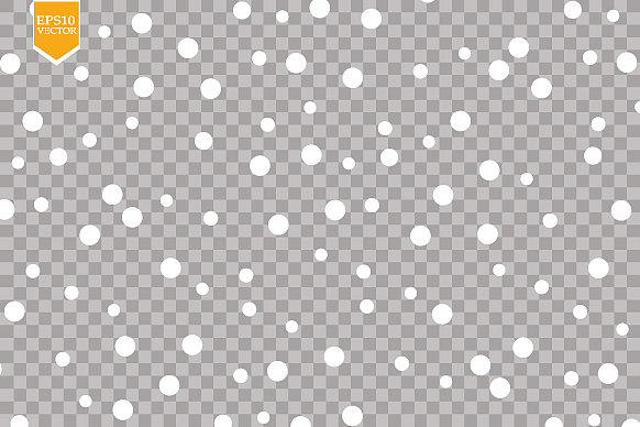 闪亮的白色雪花与闪光孤立图片下载