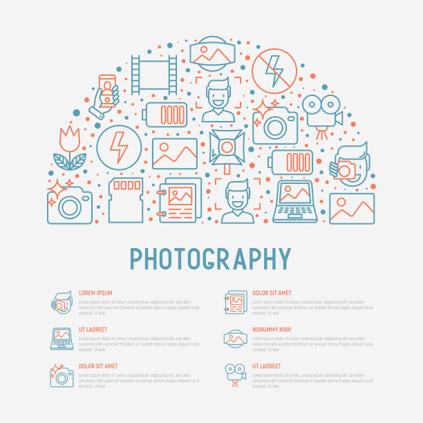 半圆摄影概念图片下载