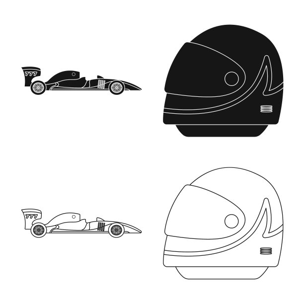 汽车和拉力赛标志集图片下载