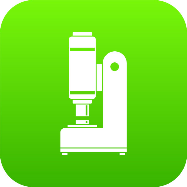铁匠自动锤子图标数字绿色图片下载