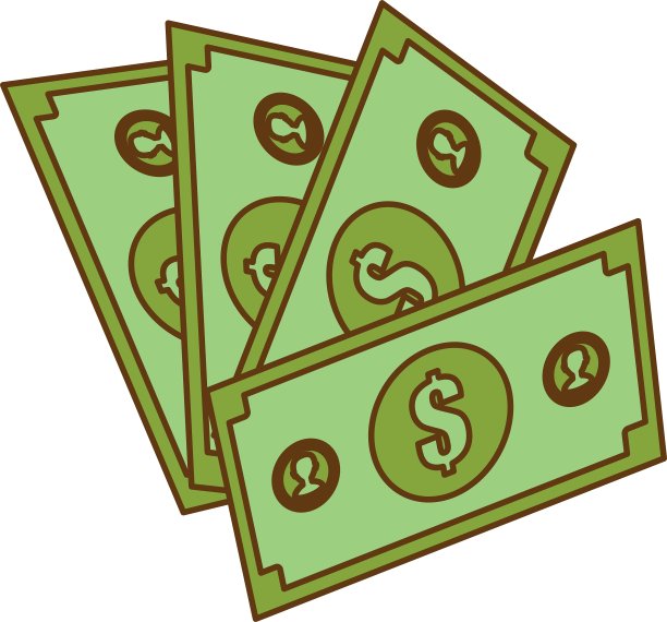 现金与金钱相关的图标形象图片下载