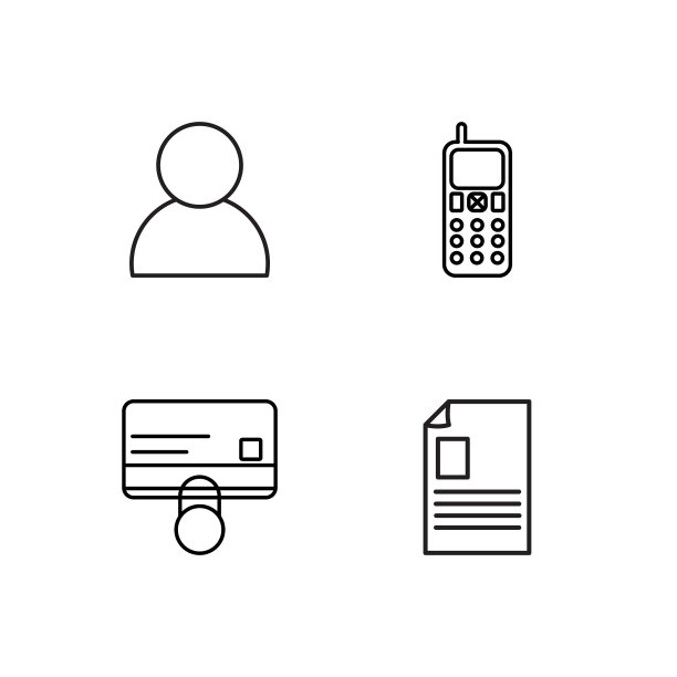 业务简单概述图标集图片下载