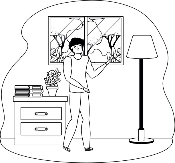 孤立的化身人设计图片下载