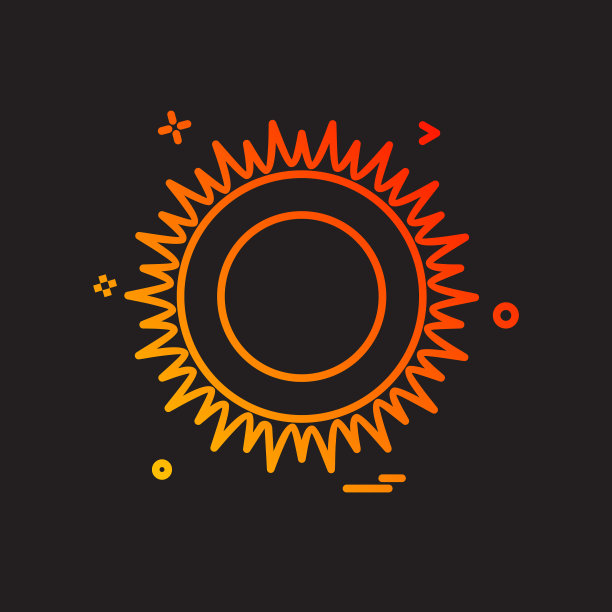 太阳图标设计图片下载