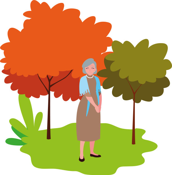 快乐爷爷奶奶日平设计图片下载