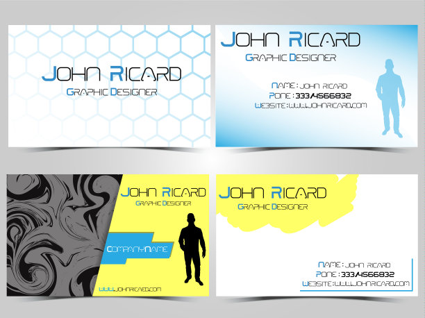 名片抽象创意3图片下载